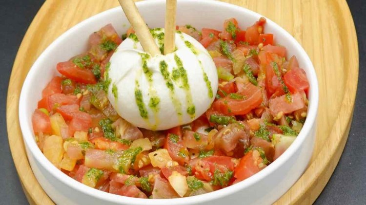 Burrata di buffala crémeuse