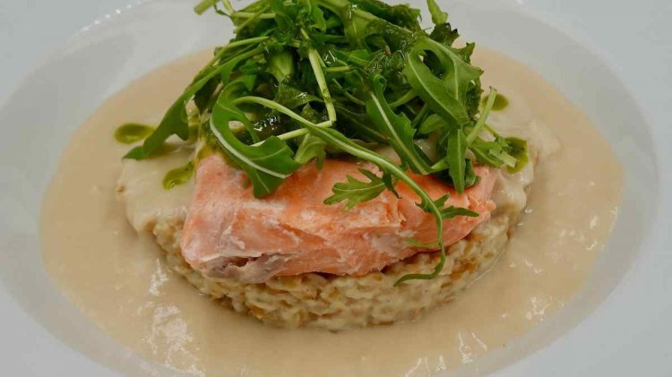 Pavé de truite de la Sorgue « Maison Meyer » et beurre blanc